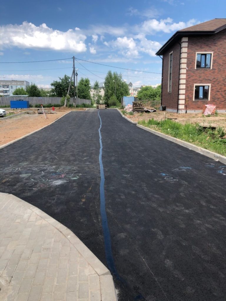 Капитальный ремонт дорожного покрытия придомовой территории МКД по ул. Евковская 2Б