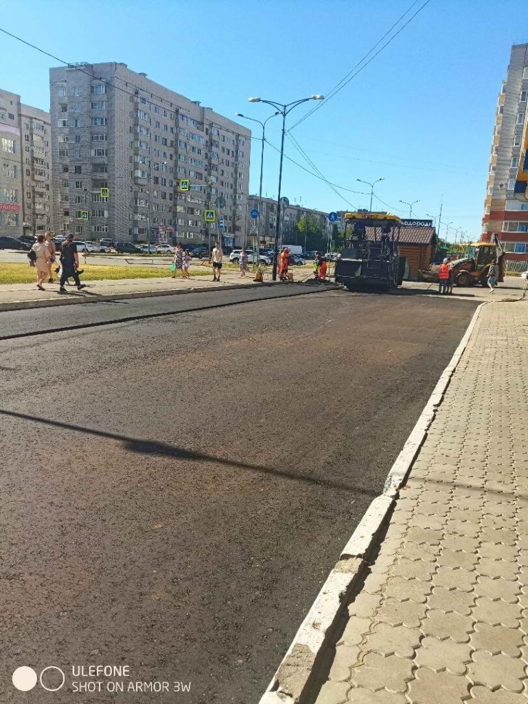 Восстановление АБП на территории ТЦ «Апельсин» по ул. Карла Маркса