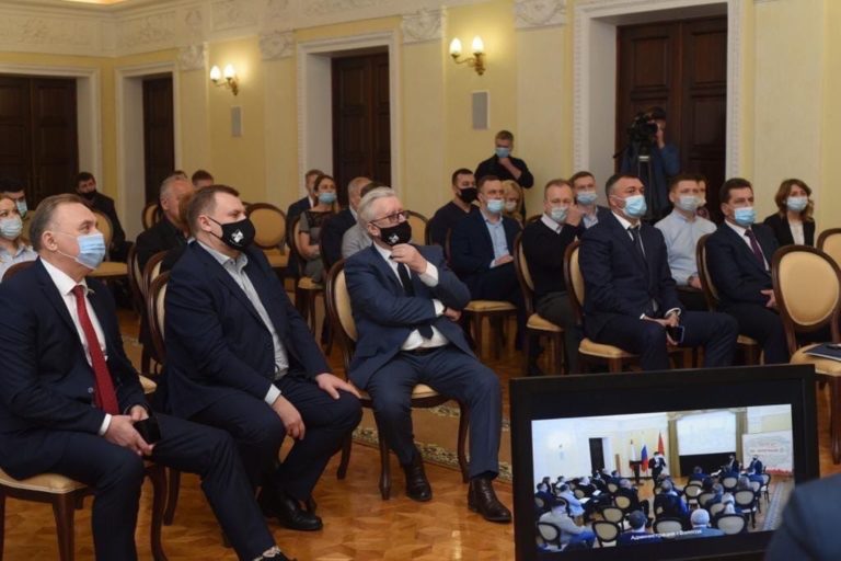 Заседение отделения Союза промышленников и предпринимателей ВО при мэре города Вологды